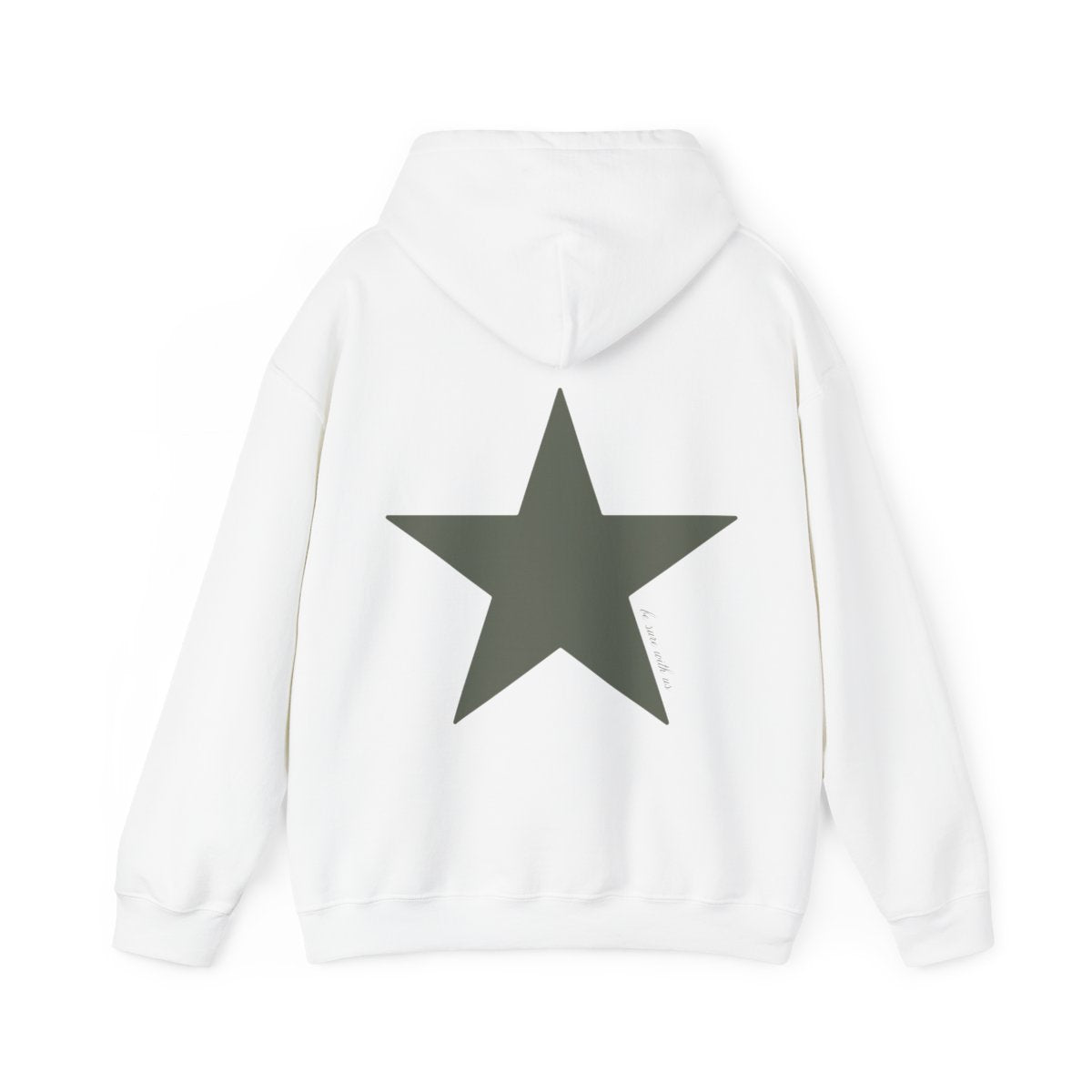 Star hoodie green